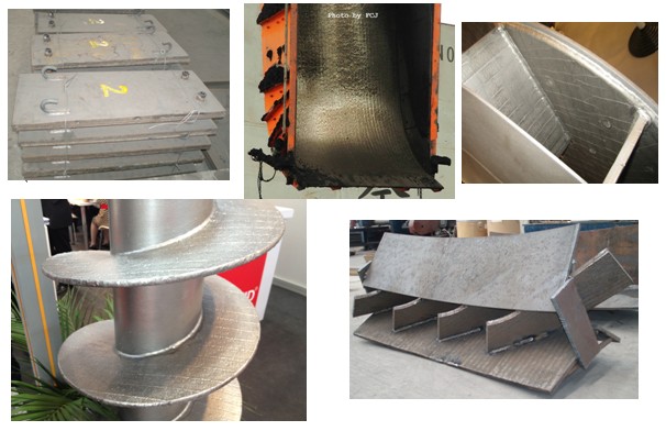 韶欣双金属高铬合金复合耐磨板主要应用领域
